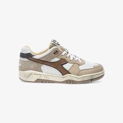 Pre-owned Diadora Heritage Turin Italy Sneakers Unisex Gray Morning Ai24 In Morning Grey