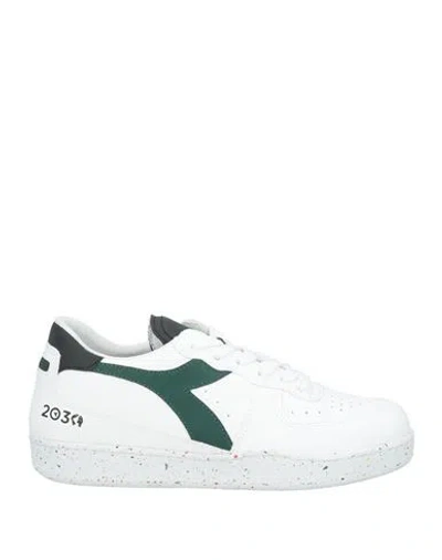 Diadora Heritage Woman Sneakers Beige Size 7 Recycled Polyester, Recycled Rubber, Recycled Polyureth