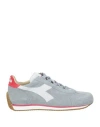 Diadora Heritage Woman Sneakers Grey Size 5.5 Soft Leather In Grey