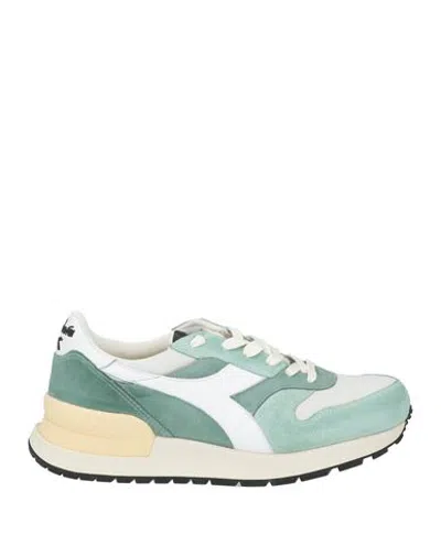 Diadora Heritage Woman Sneakers Light Green Size 9 Leather
