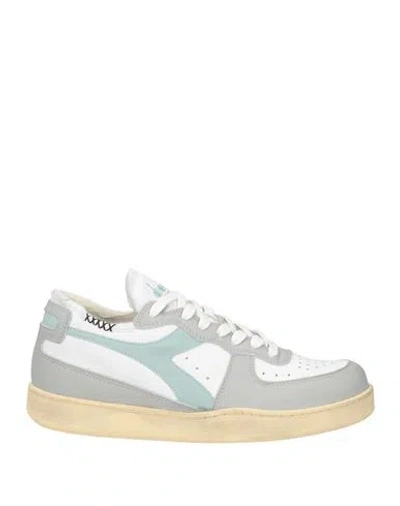 Diadora Heritage Woman Sneakers Light Grey Size 7 Leather