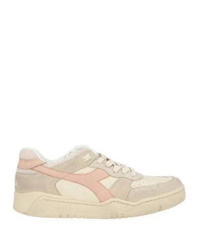 Diadora Heritage Woman Sneakers Light Grey Size 8.5 Pigskin In Neutral