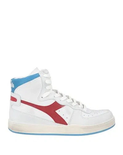 Diadora Heritage Woman Sneakers Off White Size 7.5 Leather