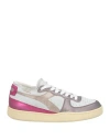 Diadora Heritage Woman Sneakers Sky Blue Size 7 Pigskin In Blue