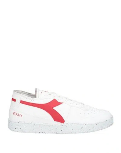 Diadora Heritage Woman Sneakers White Size 6 Leather