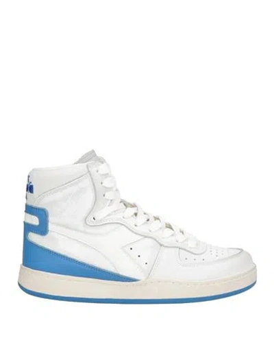 Diadora Heritage Woman Sneakers White Size 7 Leather