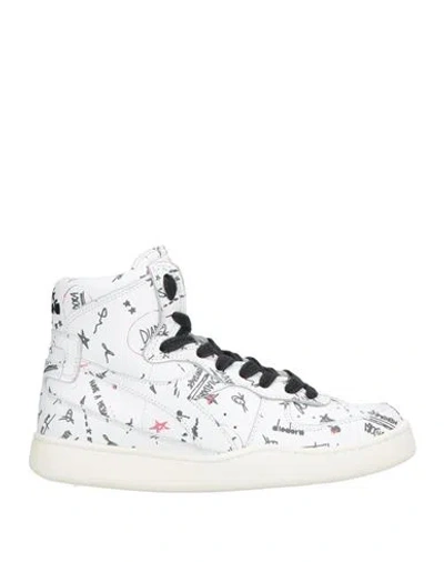 Diadora Heritage Woman Sneakers White Size 7 Leather