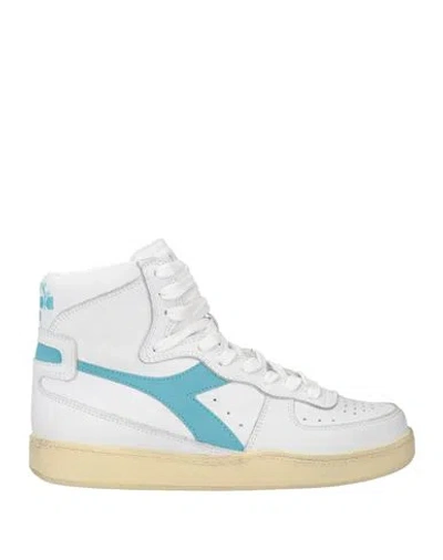 Diadora Heritage Woman Sneakers White Size 6.5 Leather