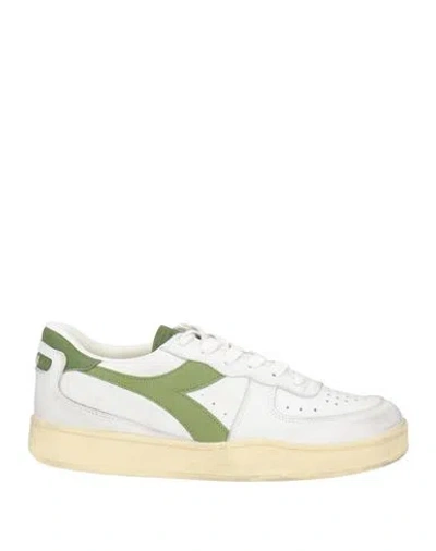 Diadora Heritage Woman Sneakers White Size 7.5 Leather