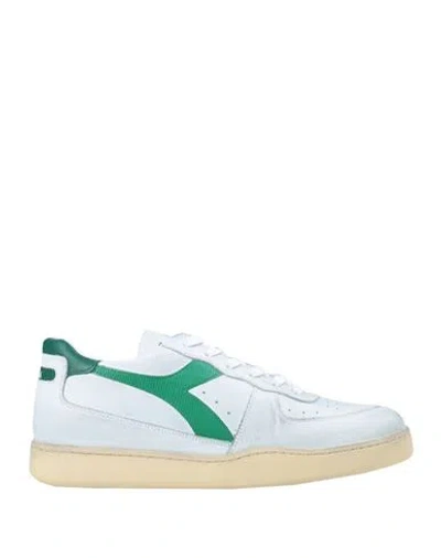Diadora Heritage Woman Sneakers White Size 7.5 Leather
