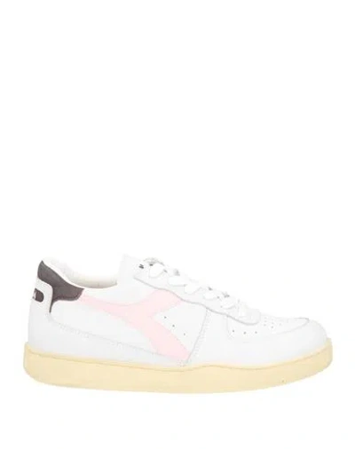 Diadora Heritage Woman Sneakers White Size 7.5 Leather