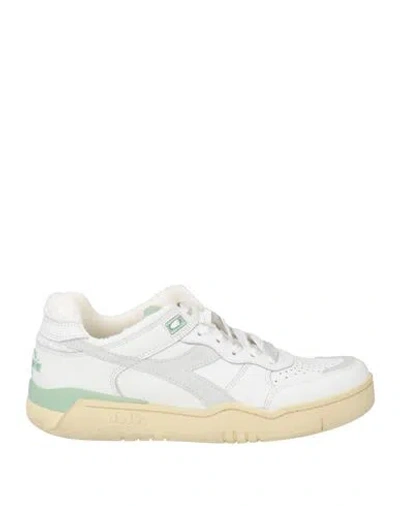 Diadora Heritage Woman Sneakers White Size 7.5 Leather