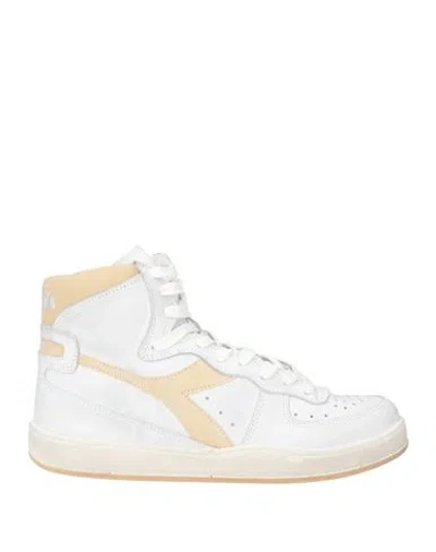 Diadora Heritage Woman Sneakers White Size 8 Leather
