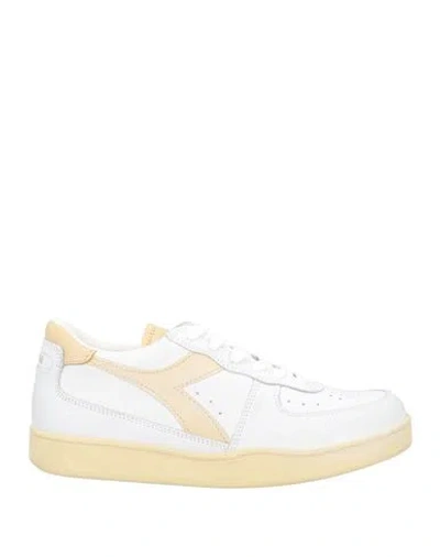 Diadora Heritage Woman Sneakers White Size 8.5 Leather