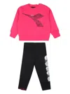 Diadora Junior Logo-print Tracksuit Set