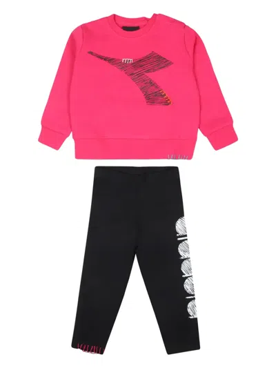 Diadora Junior Babies' Logo-print Tracksuit Set