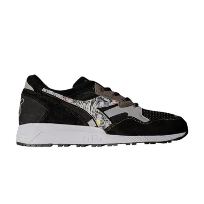 Pre-owned Diadora King Saladeen X N9002 'museum Runner' In Black