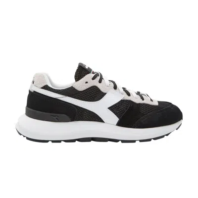 Pre-owned Diadora Kmaro 42 Suede Mesh 'black White'