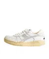 Diadora Lace Up Sneakers In White