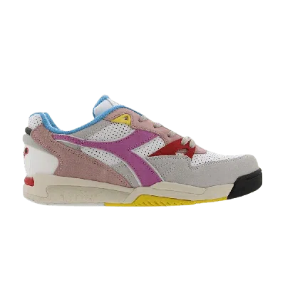 Pre-owned Diadora Lc23 X Pink Panther X Rebound Ace 'white Imperial Blue'