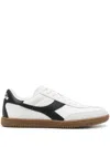 Diadora Leather Sneakers In White