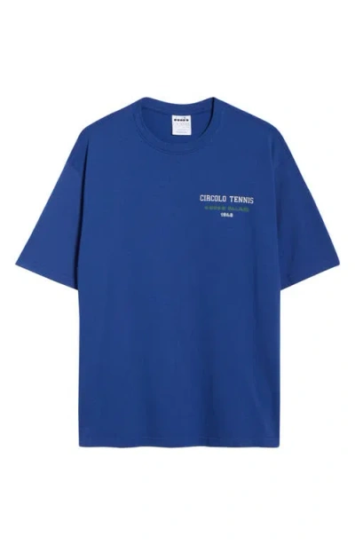 Diadora Legacy Ii Graphic T-shirt In Blue