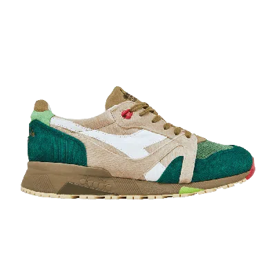 Pre-owned Diadora Leo Colacicco X N9000 Made In Italy 'cime Di Rapa' In Cream