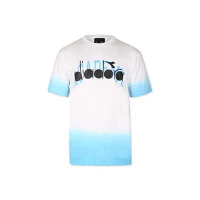 Diadora Kids' Light Blue T-shirt For Boy With Logo