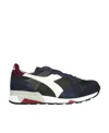 Diadora Logo-patch Low-top Sneakers In Black
