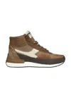 Diadora Logo Casual Shoes In Brown