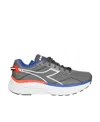 Diadora Nylon Low-top Sneakers In Gray