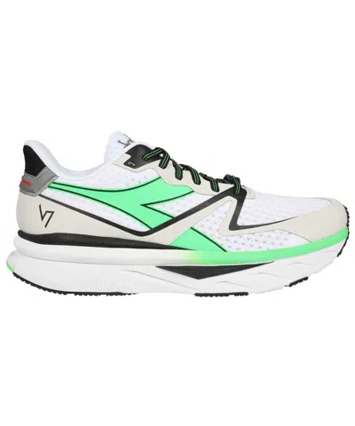 Diadora Logo Sports Shoes In White