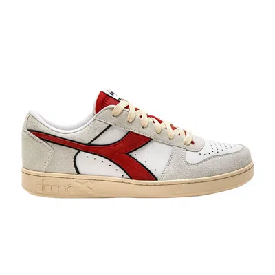 Pre-owned Diadora Magic Basket Low 'white Ferrari Red'