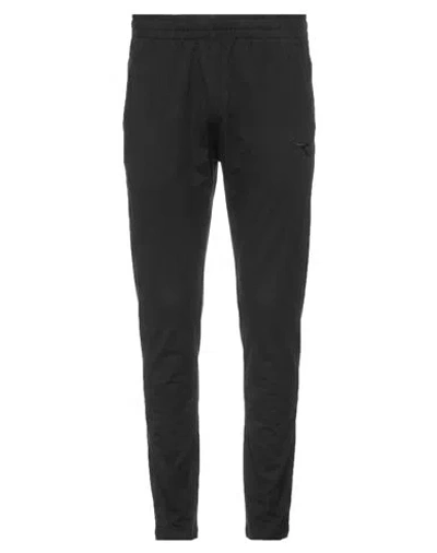 Diadora Man Pants Black Size S Cotton In Multi
