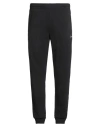Diadora Man Pants Black Size Xxl Cotton, Polyester