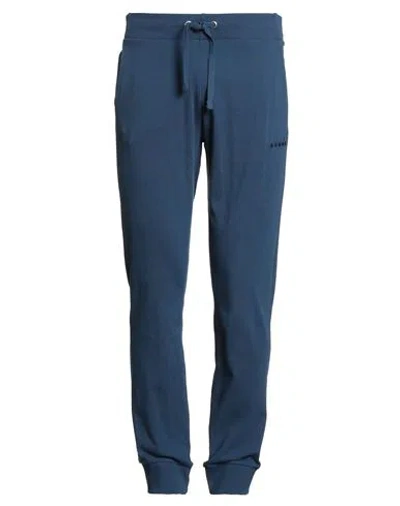Diadora Man Pants Blue Size L Cotton