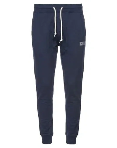 Diadora Man Pants Navy Size L Cotton