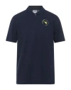 Diadora Man Polo Shirt Blue Size M Cotton