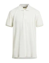 Diadora Man Polo Shirt Ivory Size Xxxl Cotton In White