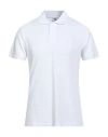 Diadora Man Polo Shirt White Size M Cotton In White