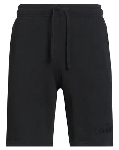 Diadora Man Shorts & Bermuda Shorts Black Size M Cotton