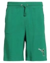 Diadora Man Shorts & Bermuda Shorts Green Size M Cotton In Green