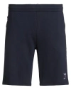 Diadora Man Shorts & Bermuda Shorts Navy Size Xl Cotton In Blue