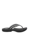 Diadora Man Thong Sandal Black Size 7 Rubber