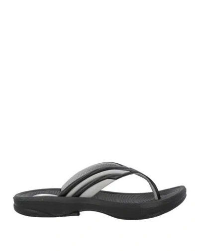 Diadora Man Thong Sandal Black Size 7 Rubber