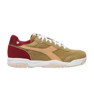 Pre-owned Diadora Maverick 'mute - Khaki Deep Claret' | Brown | Men's Size 11