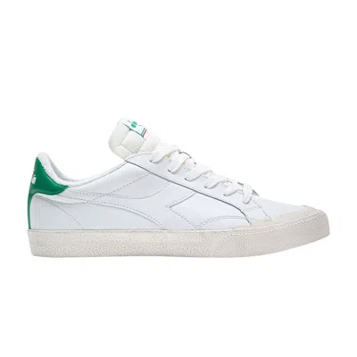 Pre-owned Diadora Melody Leather Dirty 'white Peas Cream' | Men's Size 4.5