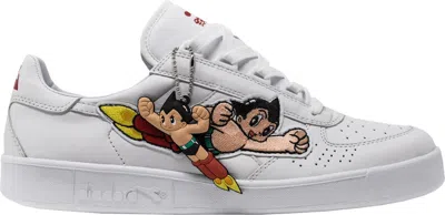 Pre-owned Diadora Men's  B. Elite Bait X Astro Boy Sneakers In White/red