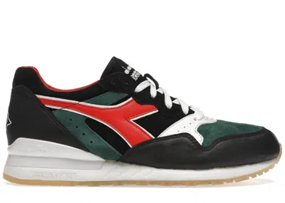 Pre-owned Diadora Men's  Intrepid Bait X Astro Boy Sneakers In Black/red/green