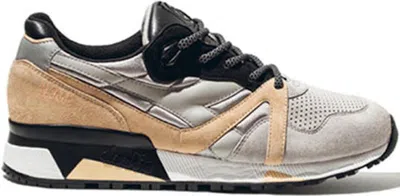 Pre-owned Diadora Men's  N9000 24 Kilates Sombra Sneakers In Gray Ash Dust